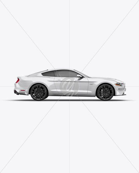 Mustang GT Mockup - Side view