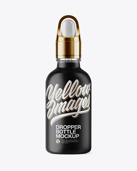 Frosted Glass Dropper  Bottle