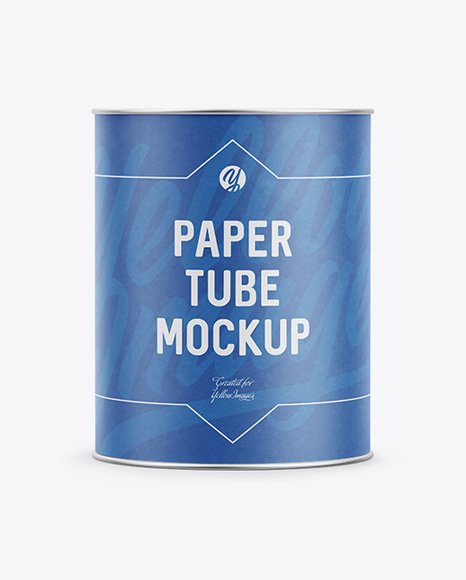 Paper Tube - Front View