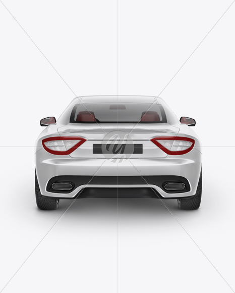 Maserati GT Mockup - Back View