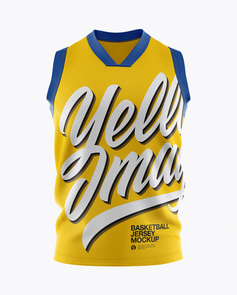 Basketball Jersey Mockup - Front View