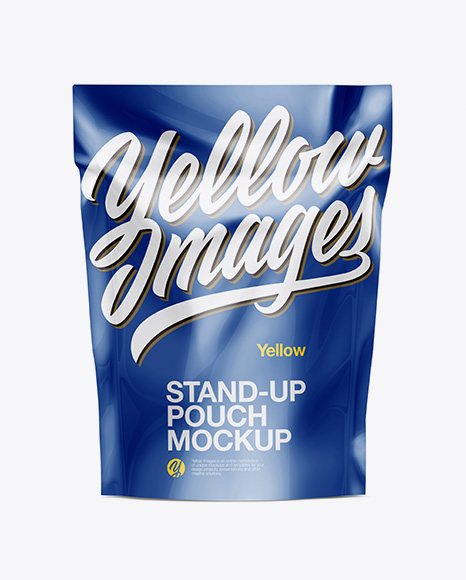 Stand Up Pouch Mockup - Front View