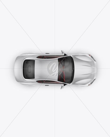 Maserati GT Mockup - Top View
