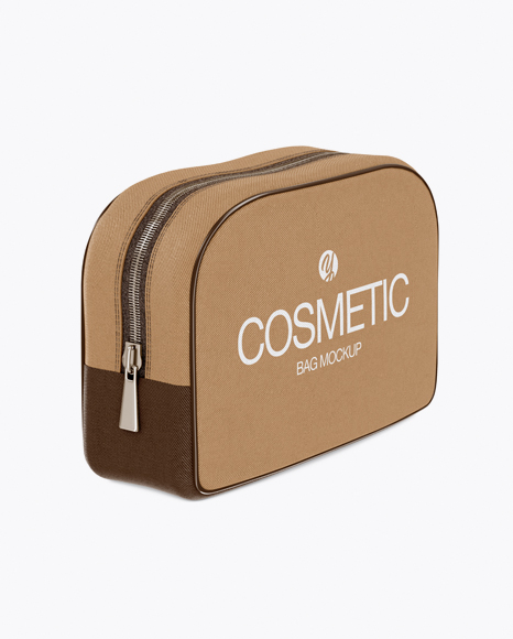 Cosmetic Bag - Half Side View