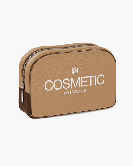 Cosmetic Bag - Half Side View