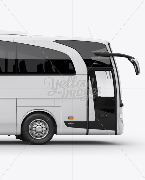 Mercedes-Benz Travego Mockup - Right Side View