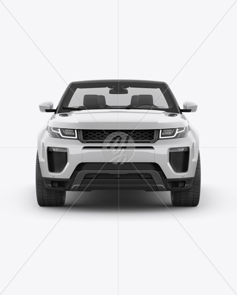 Convertible Crossover Mockup - Front view