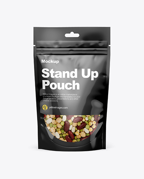 Stand Up Pouch Mockup - Front VIew