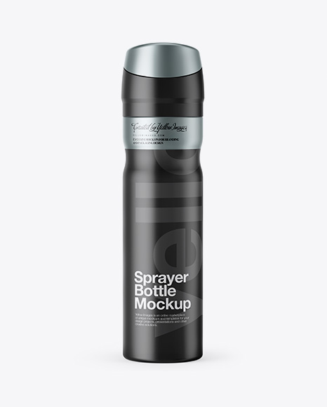 Aerosol Spray Can Mockup