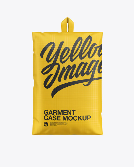 Garment Case Mockup - Front View