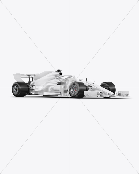 Formula-1 2018 Mockup - Halfside View