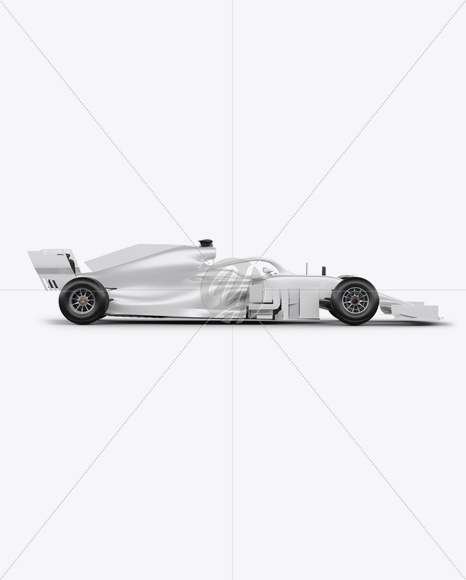 Formula-1 2018 Mockup - Side View