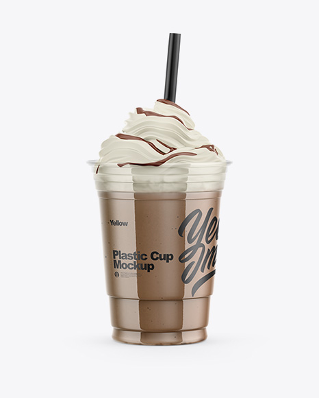 Frappuccino Coffee Cup Mockup
