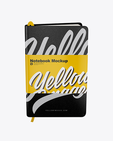 Notebook Mockup - Front View