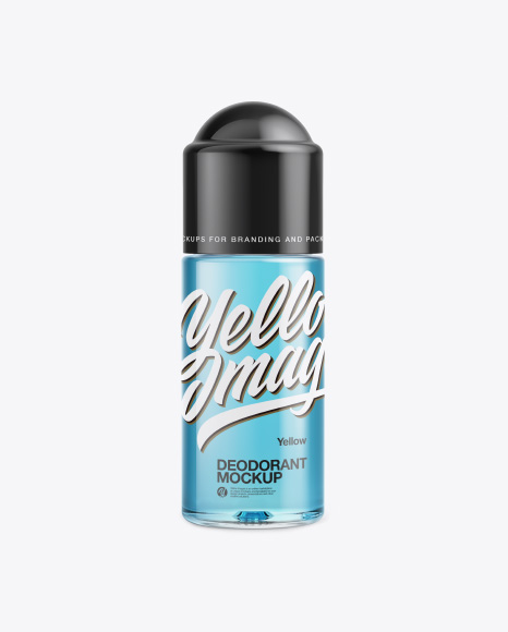 Roll-On Deodorant Mockup - Front View