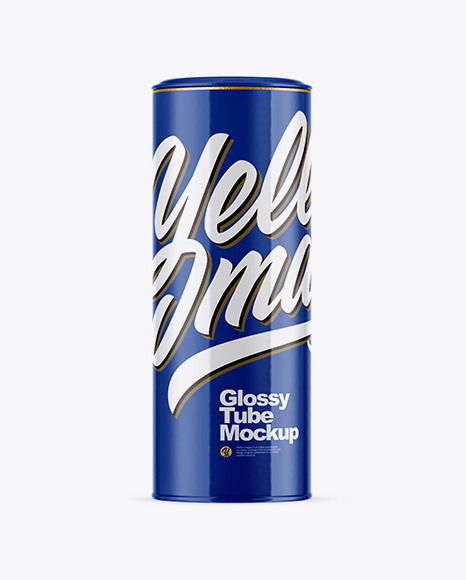 Glossy Tube Mockup