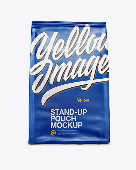 Stand Up Matte Pouch - Front View