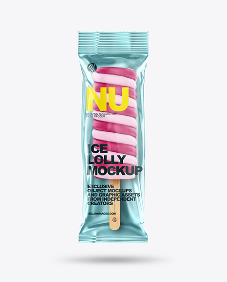 Twisted Ice Lolly Mockup