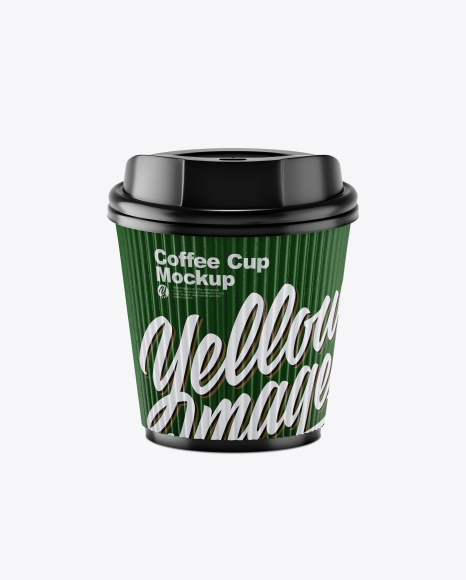 Textured Paper Coffee Cup Mockup