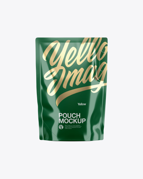 Glossy Pouch Mockup