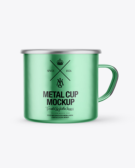 Metallic Cup Mockup