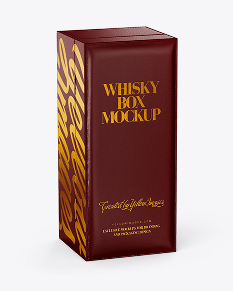 Whisky Box Mockup