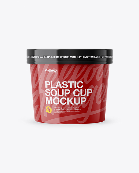 Plastic Soup Cup
