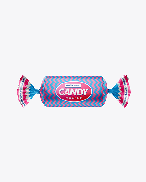 Matte Candy Package Mockup