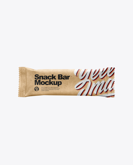Kraft Snack Bar Mockup