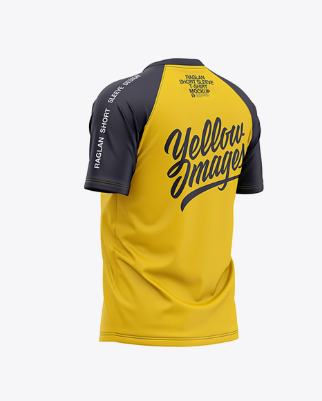 Raglan T-Shirt Mockup