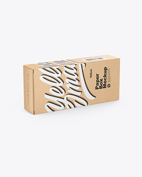 Kraft Box Mockup