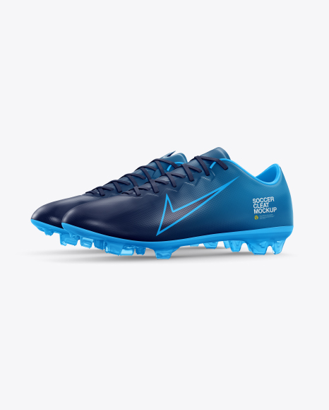 Soccer Cleats mockup (Side View)