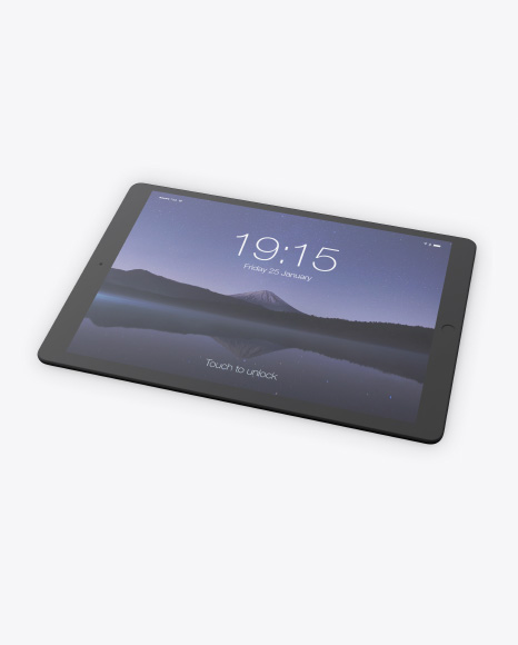 Clay iPad Pro 12.9 Mockup