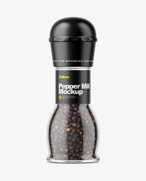 Pepper Mill Mockup