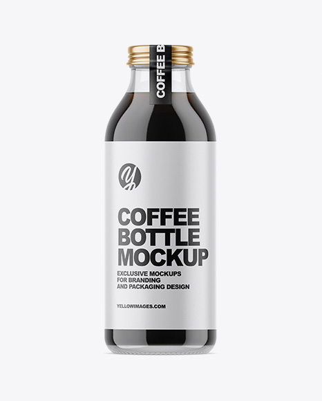 Coffee Bottle Mockup