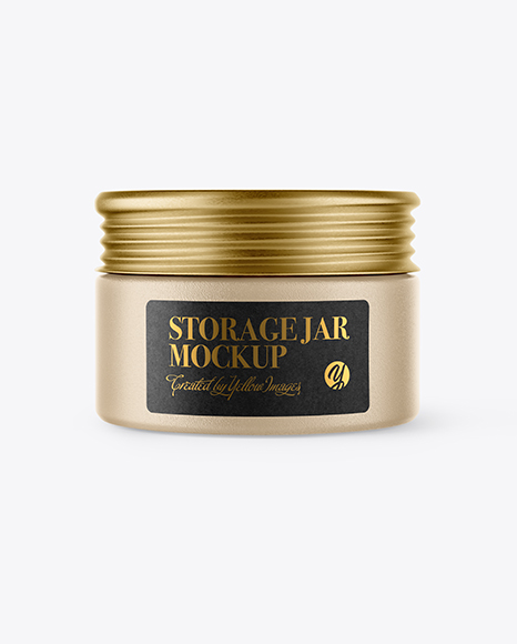 Ceramic Storage Jar Mockup