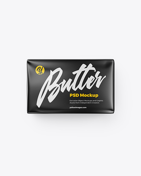 Matte Butter Block Mockup