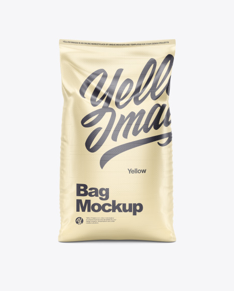Polypropylene  Bag Mockup