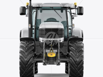 Tractor Mockup - Front View
