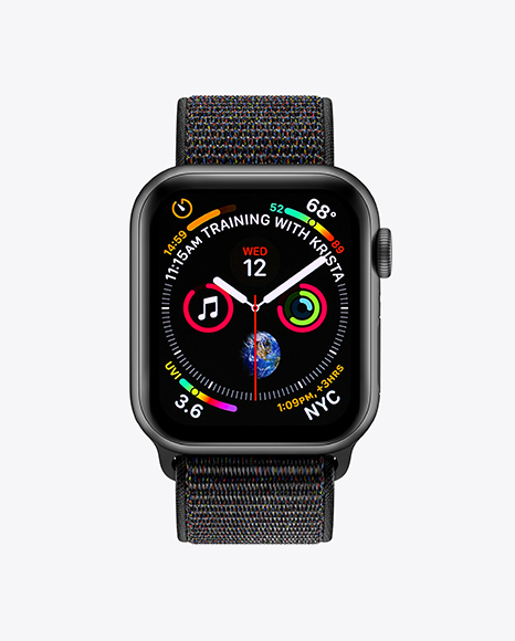 Apple Watch Series 4 Mockup