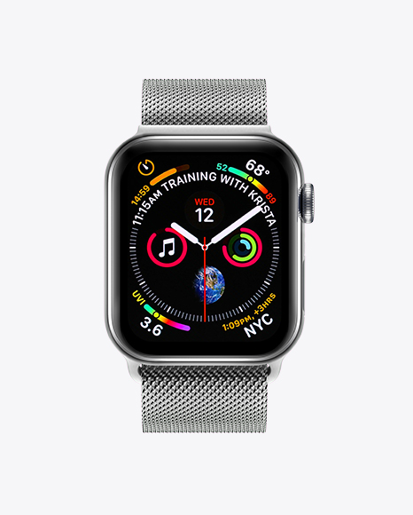 Apple Watch Series 4 Mockup