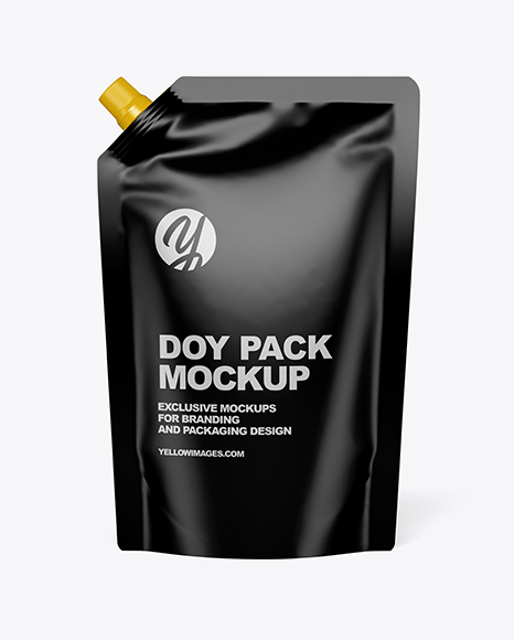 Glossy Doy Pack Mockup
