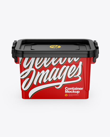Matte Container Mockup