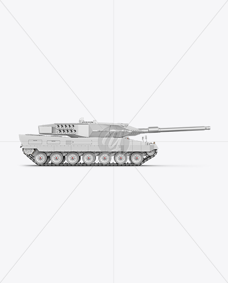 Tank Mockup - Side View