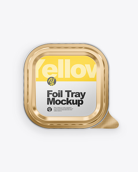 Foil Tray Mockup