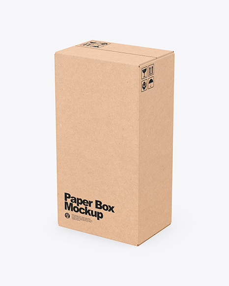 Kraft Box Mockup