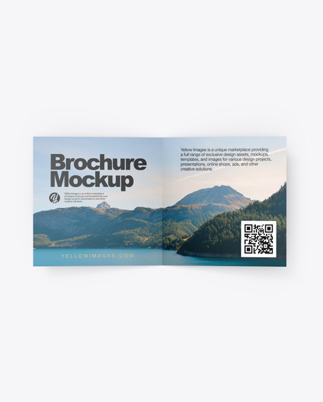 Paper Brochure Mockup