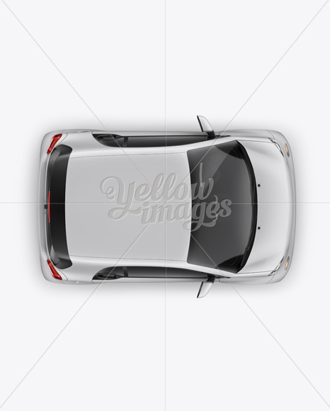 Smart Fortwo Mockup - Top View