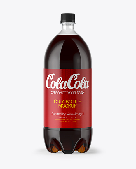 2L Cola Bottle Mockup