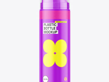 Matte Airless Bottle Mockup